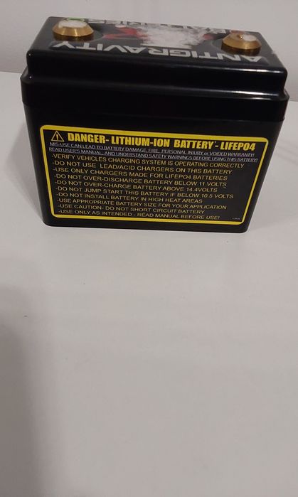 Baterie Antigravity model 801, Hi-Power Lithium-Ion, 12.8V, 9Ah, nouă
