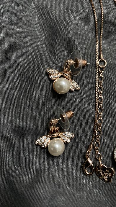 Invoke бижута обеци и комплект колие Сваровски гривна