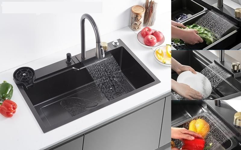 Мултифункционална кухненска мивка Luxury 2