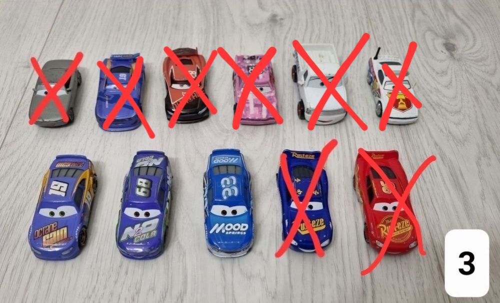 Mașinuțe Cars Fulger Mcqueen