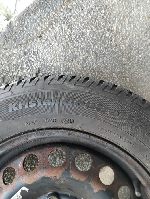 195 65 15 anvelope iarna+ jante Fulda cristall
