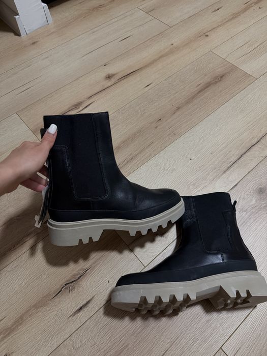 Ghete piele massimo dutti