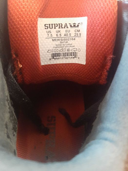Обувки SUPRA 40.5 номер