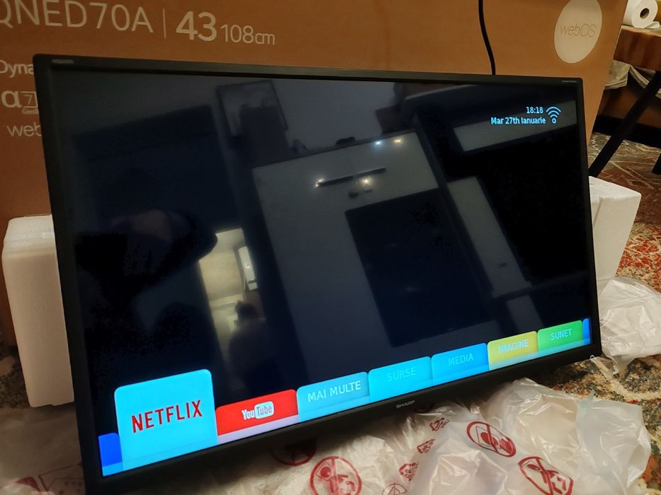 Televizor LED Sharp Smart TV, 81 cm (32”), Full HD