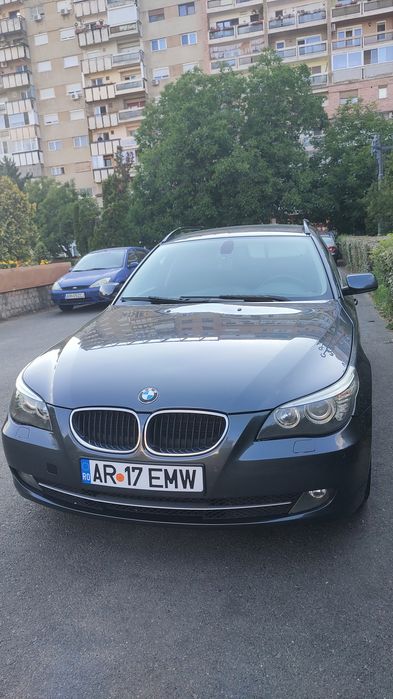 Vând BMW E61 2.0d Euro5 an 2009, cutie manuală, 251.000 km reali