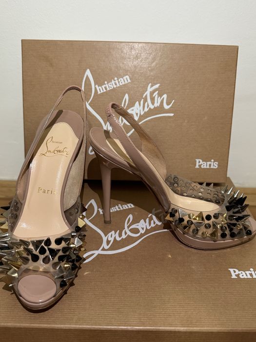 Christian Louboutin Pik Pik Pik 120 PVC