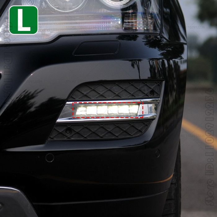 Дневни Светлини LED DRL за Mercedes ML, GL, GLK W164, X164, X204
