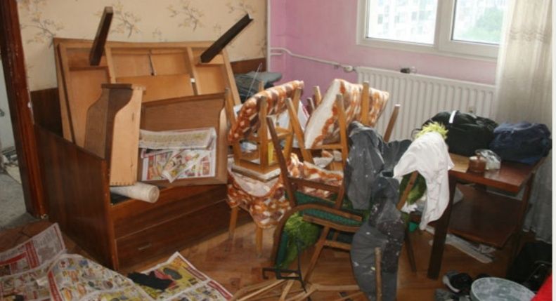 Кърти чисти и извозва.