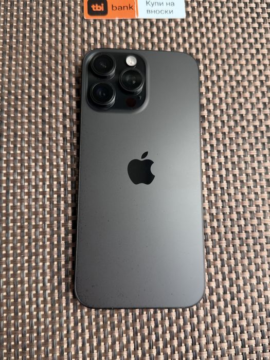 512* iPhone 16 pro max* 30€/м Black Titanium айфон 16 про Макс черен