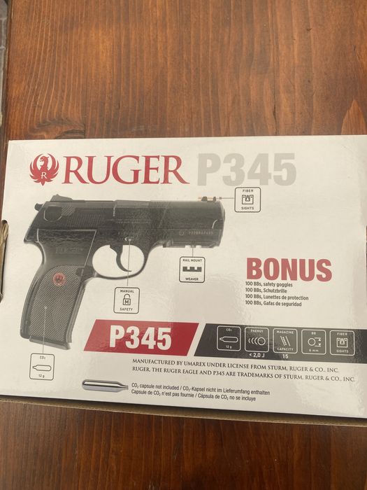 Pistol cu bile airsoft Ruger