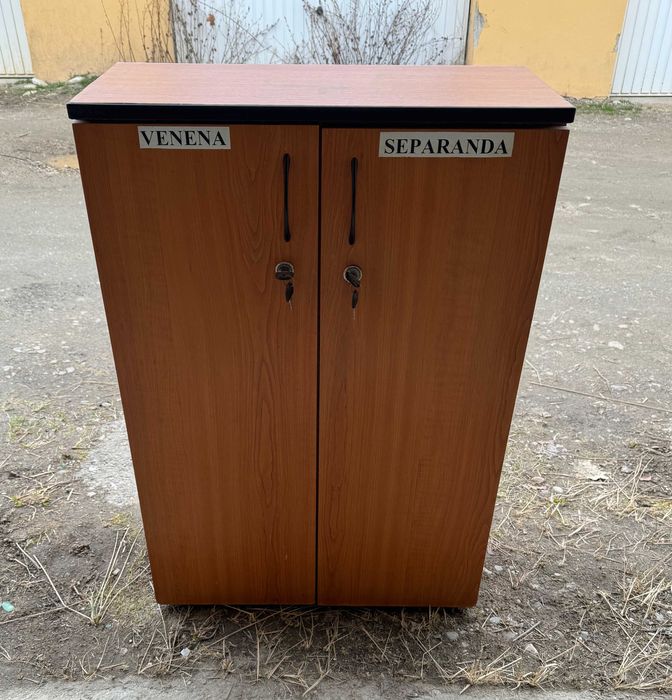 Dulap depozitare din lemn - cires