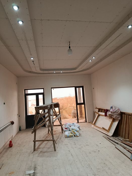 Tom yopish gipsakaton ishlari