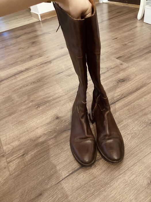 Cizme piele naturala maro 36