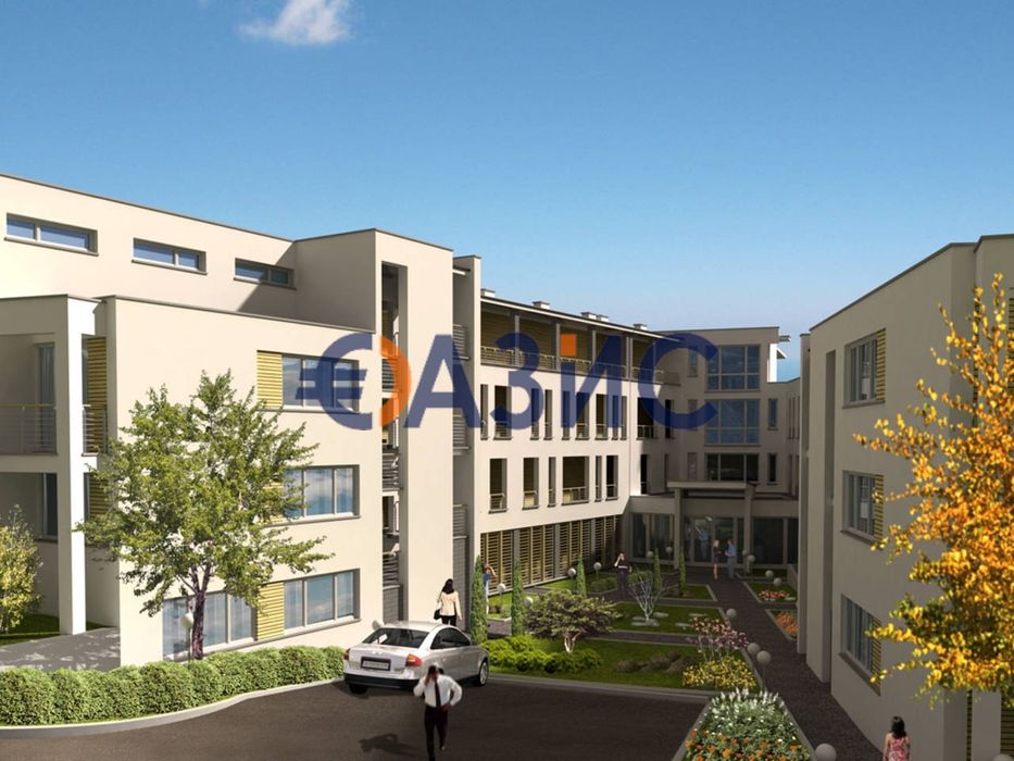 Продава се Едностаен апартамент в Свети Влас - 40 кв.м за 1123 €/кв.м - Снимка #1