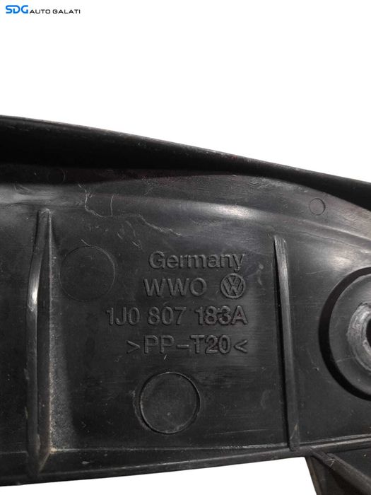 Suport Ghidaj Stanga pentru Bara Spoiler Fata Volkswagen Golf 4 1998 - 2005 Cod 1J0807183A [N1137]