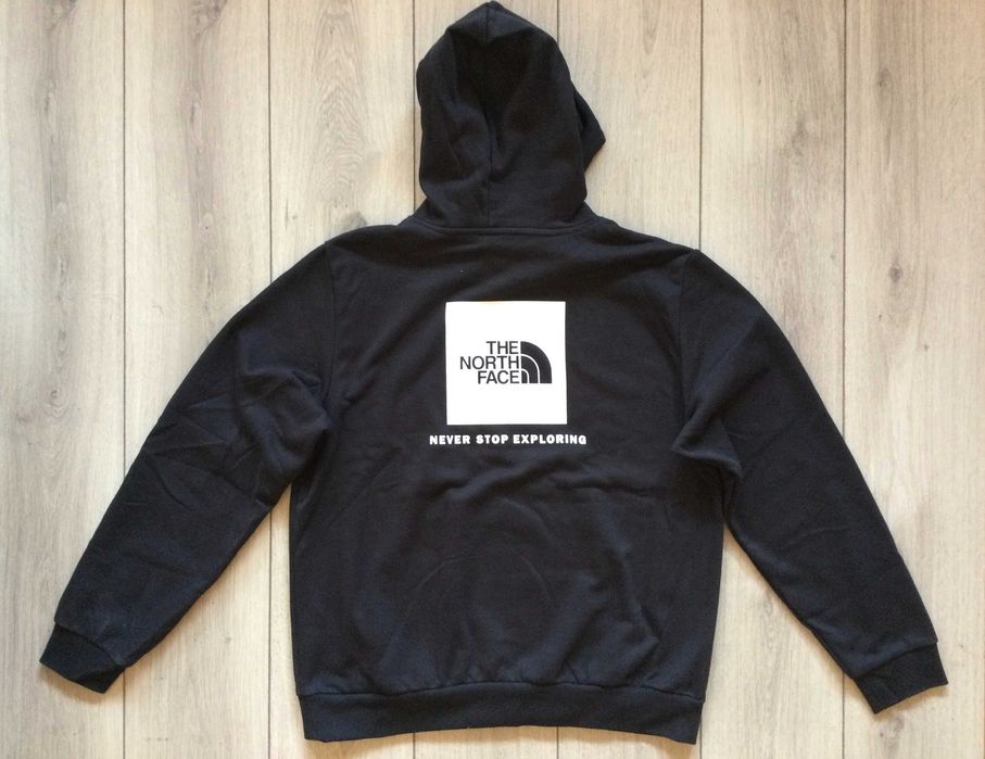 НОВ оригинален черен памучен суичър блуза THE NORTH FACE размер L от САЩ
