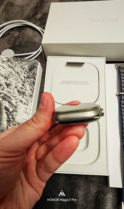 Apple Watch Ultra 2, GPS, Cellular, Carcasa Titanium 49mm