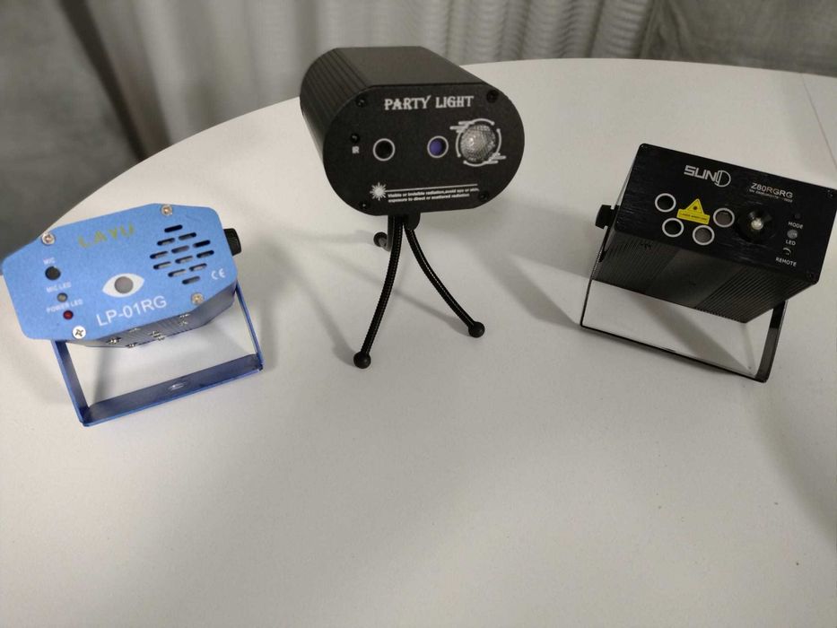 Lumini DJ - Bara Eurolight KLS-180 cu geanta de transport si lasere