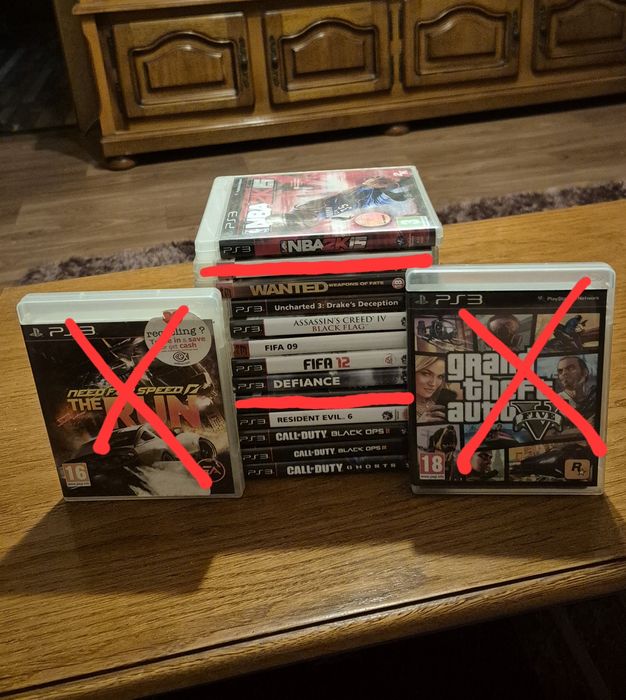 12 jocuri PS3 in ambalaj original toate au manualele incluse la 150 lei