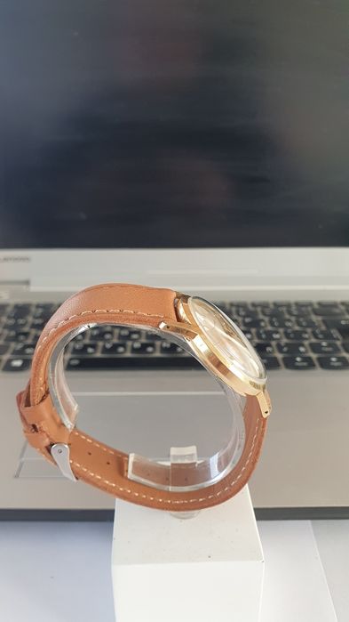 Антикварен швейцарски позлатен мъжки ръчен часовник ETERNA