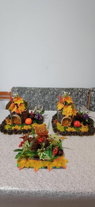 Осенью подделки  для садик  и школы