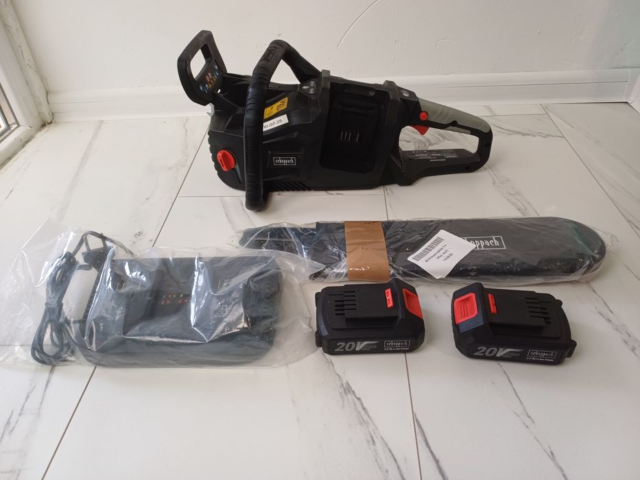 Продавам акумулаторна резачка Scheppach BCHS350-20Li PROS DUO и Schepp