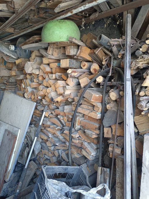 Дрова колотые сухие