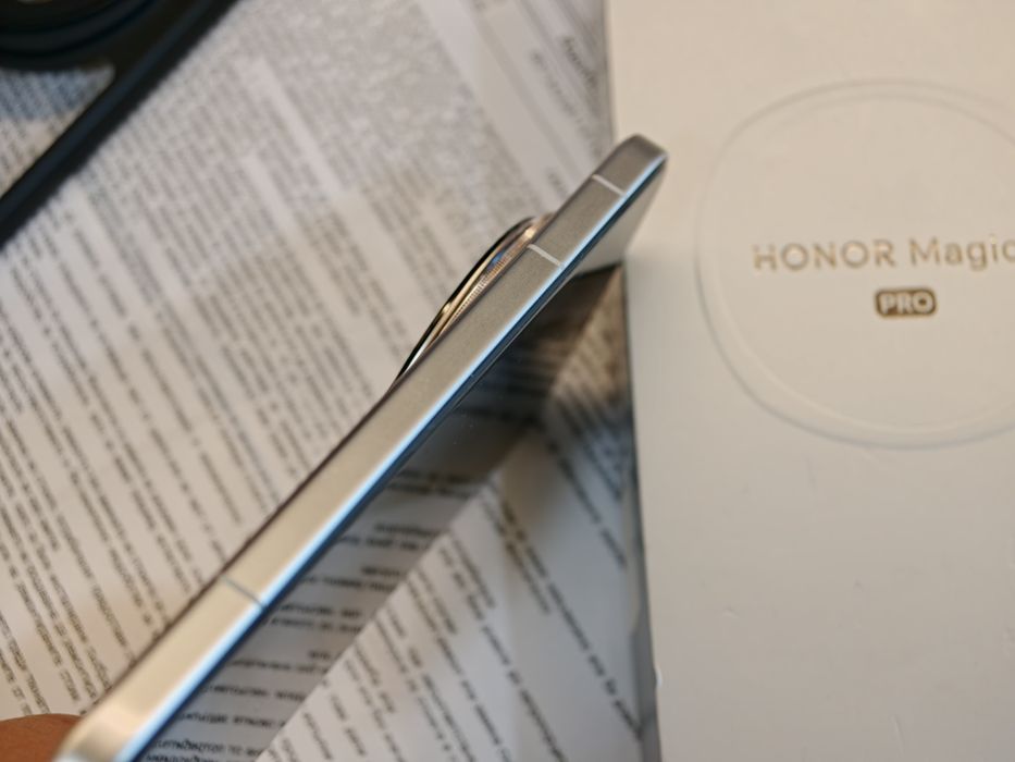 Като НОВ! Honor Magic 8 Pro Sunrise Gold Гаранция Yettel