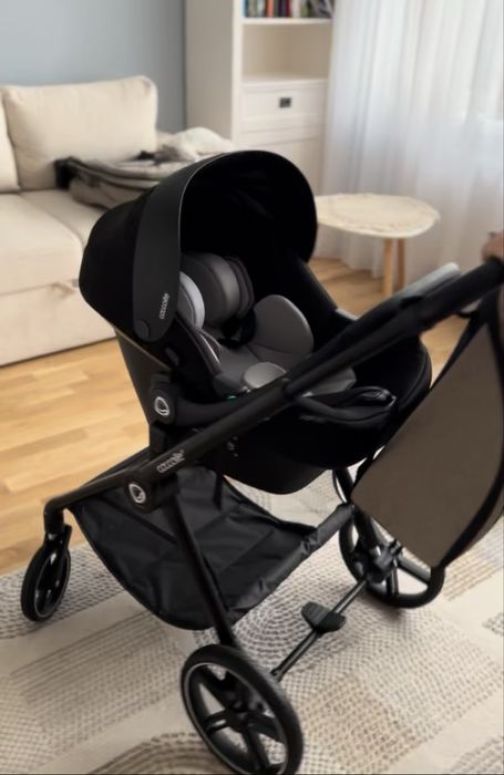 Carucior 3 in 1 cu scoica auto iSize
