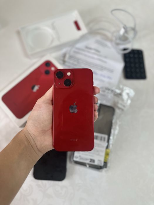 Айфон 13 мини красный 128 гб iphone