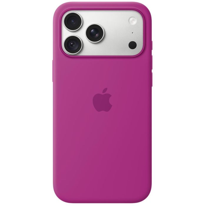 Husa Apple iPhone 18 Pro Silicon MagSafe Fucksia
