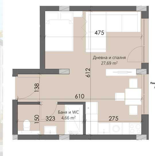 Апартамент на топ локация и топ цена