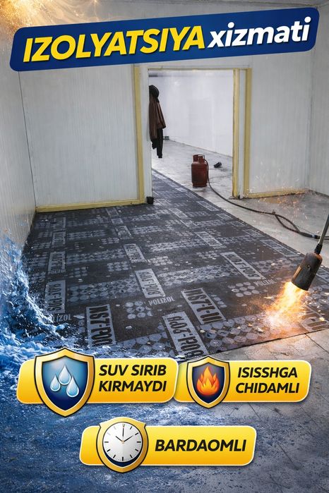 Izolyatsiya xizmati tom yopish