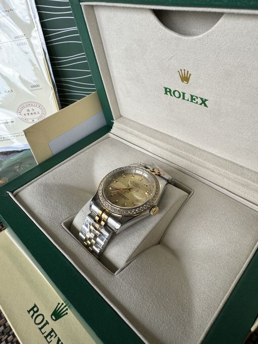 Rolex Datejust Gold And Diamonds 41 mm - дамски модел