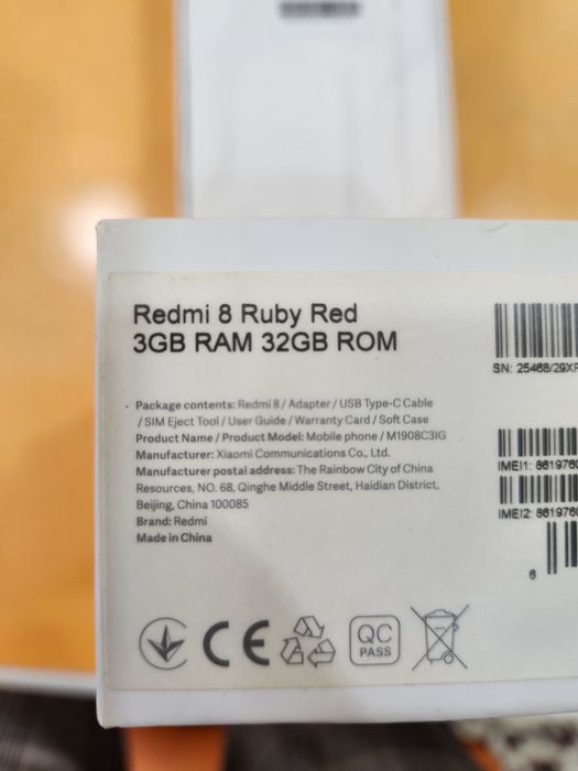 Redmi 8 Ruby Red 3/32