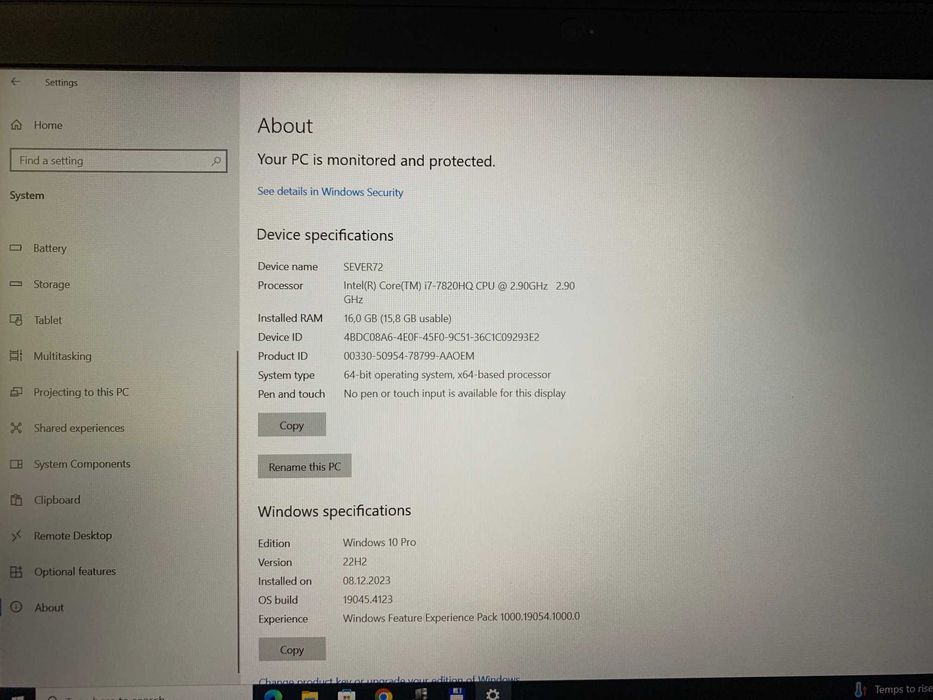 Vand laptop profesional Lenovo ThinkPad P51.