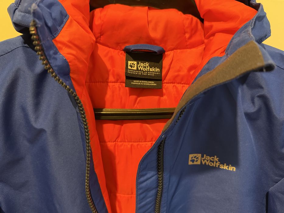 Зимна шуба Jack Wolfskin, ветроустойчива