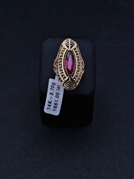 Bijuteria Royal inel din aur 14k 3.70 gr