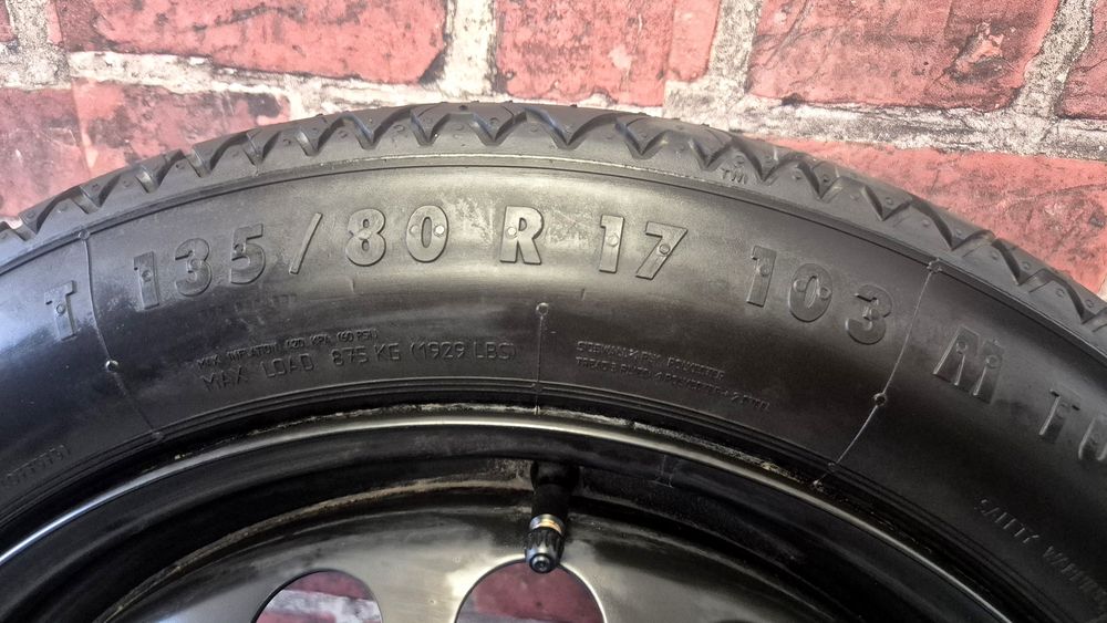 Roata rezerva SLIM  5×112 R17 originala Vw ,Audi ,Skoda ,Seat