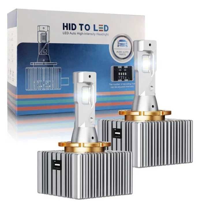 Лед крушки Led-Xenon-D5S -Canbus- D-serie – 2 бр.