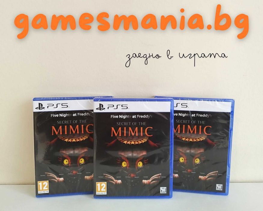 [ps5]! Супер Цена ! Five Nights at Freddy's: Secret of the Mimic/ Нови