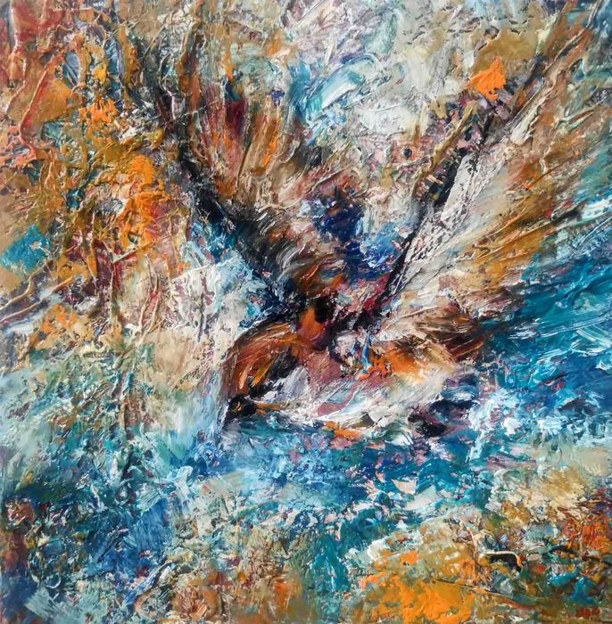 Картина маслени бои върху платно