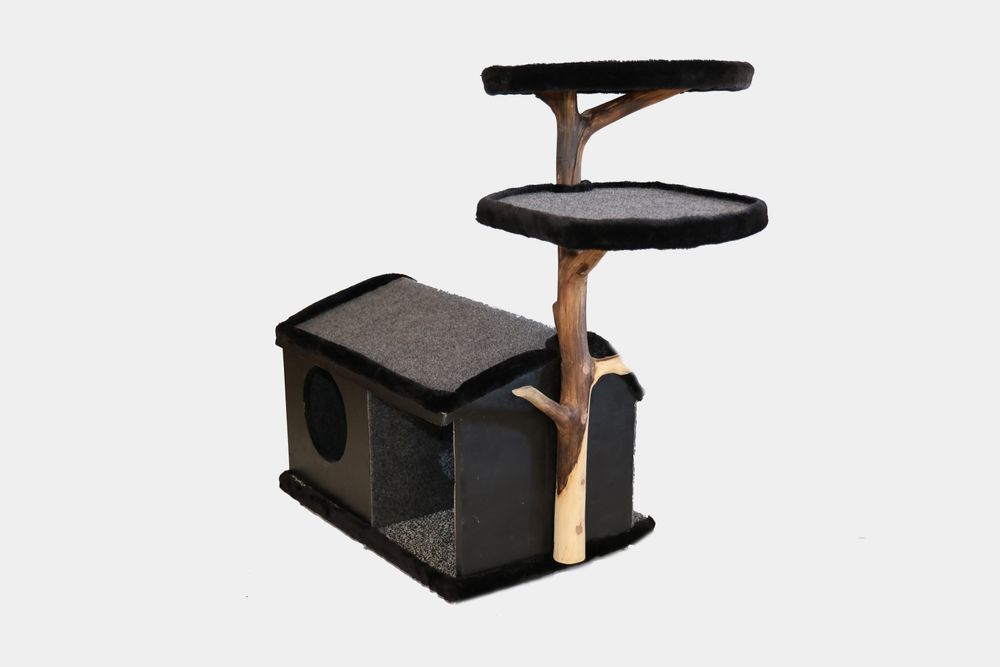 Домики для кошек, натуральный