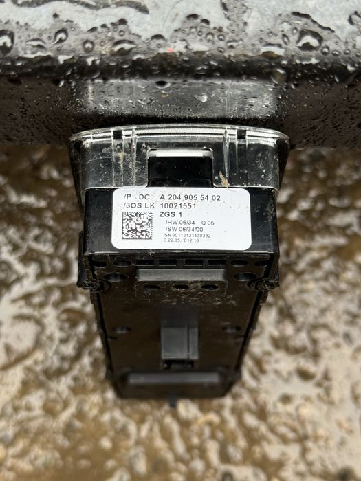 Butoane consola comanda geamuri Mercedes w204 c class w212 e class