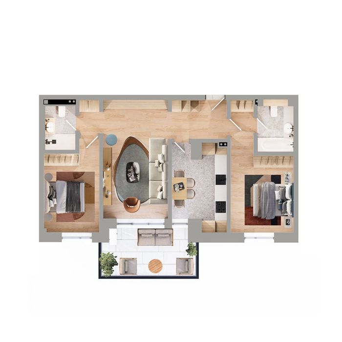 Solid Baba Novac- 3 Camere La Cheie, Smart Home , Incalzire Pardoseala