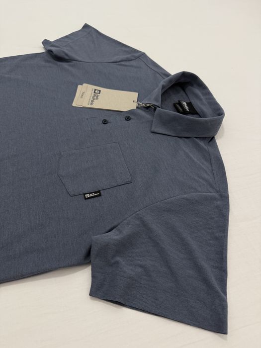 Tricou JACK WOLFSKIN (M barbat Terral Polo Nou outdoor hiking drumetii