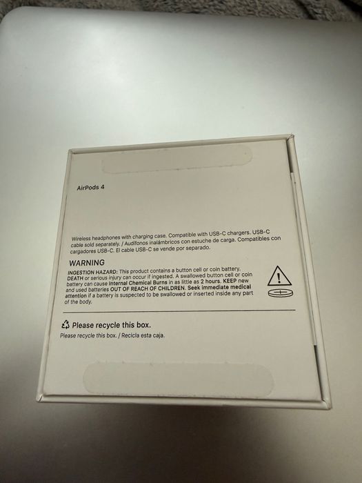 Слушалки Airpods 4
