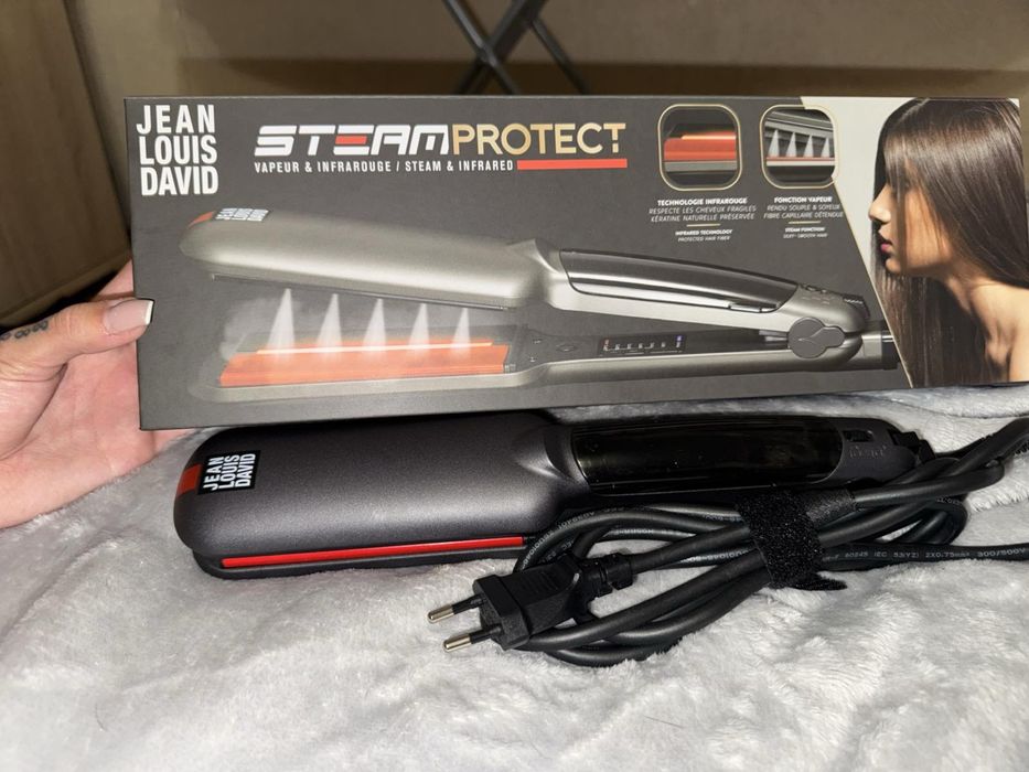 Преса за коса с пара Jean Louis David Steam Protect – професионална