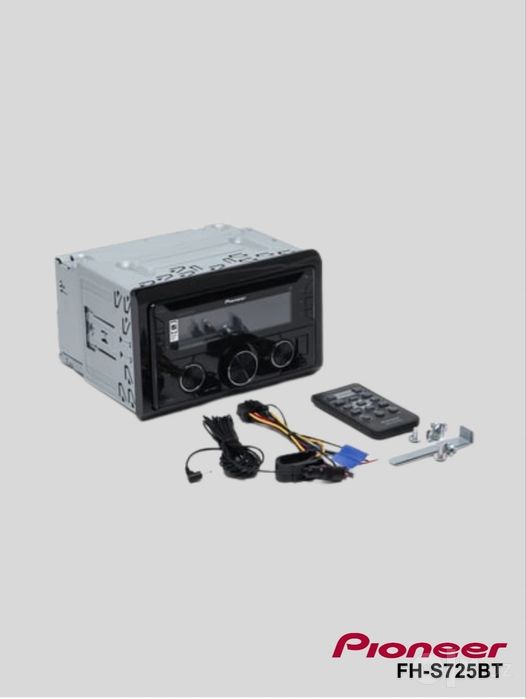 Pioneer FH-S725BT Avtomagnitola 1DIN — Bluetooth, USB, CD, Smart Sync,