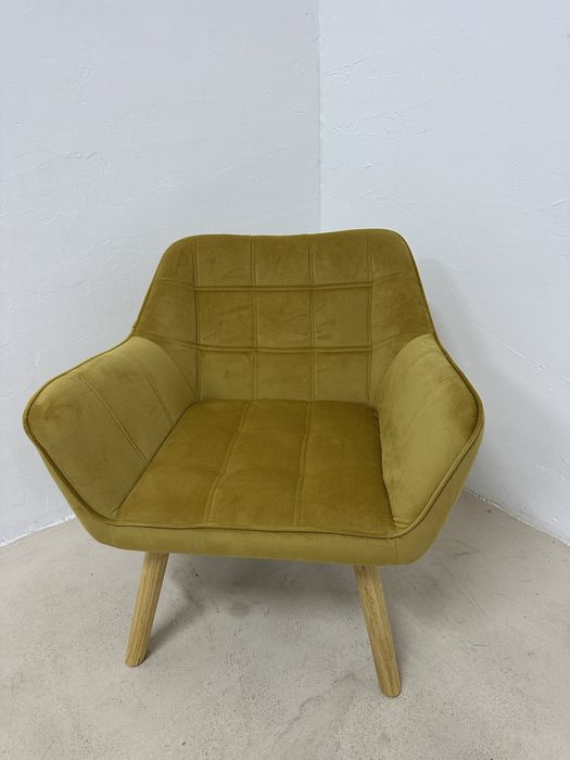 Кадифен фотьойл HOMCOM скандинавски дизайн